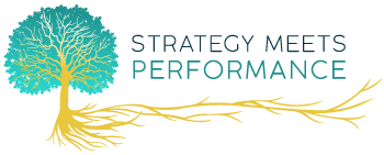 Strategy Meets Performance Logo